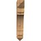 Ekena Millwork Merced Arts & Crafts Rough Sawn Bracket, Western Red Cedar, 4"W x 20"D x 24"H BKT04X20X24MRC03RWR - alternate 4